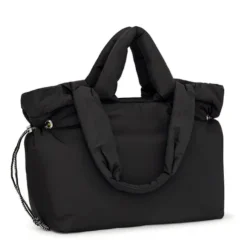 Tote bag grande preta TOUS Carol Soft