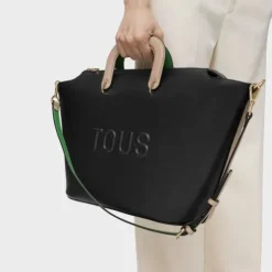 Tote bag grande preta TOUS Helen