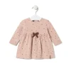 Vestido de menina com Ursos Pink cor-de-rosa
