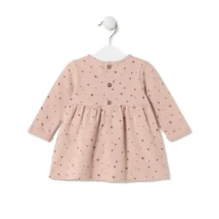 Vestido de menina com Ursos Pink cor-de-rosa